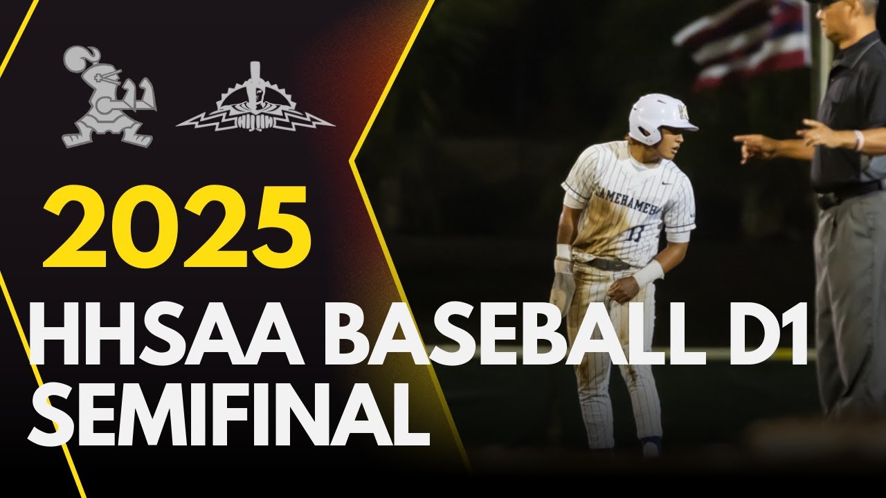 HHSAA D1 Baseball Semifinal - Saint Louis vs KS-Maui