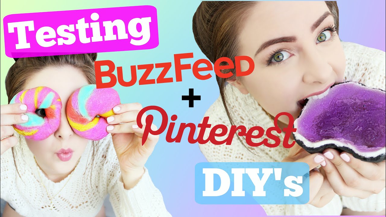 Testing Pinterest and Buzzfeed DIY's !!