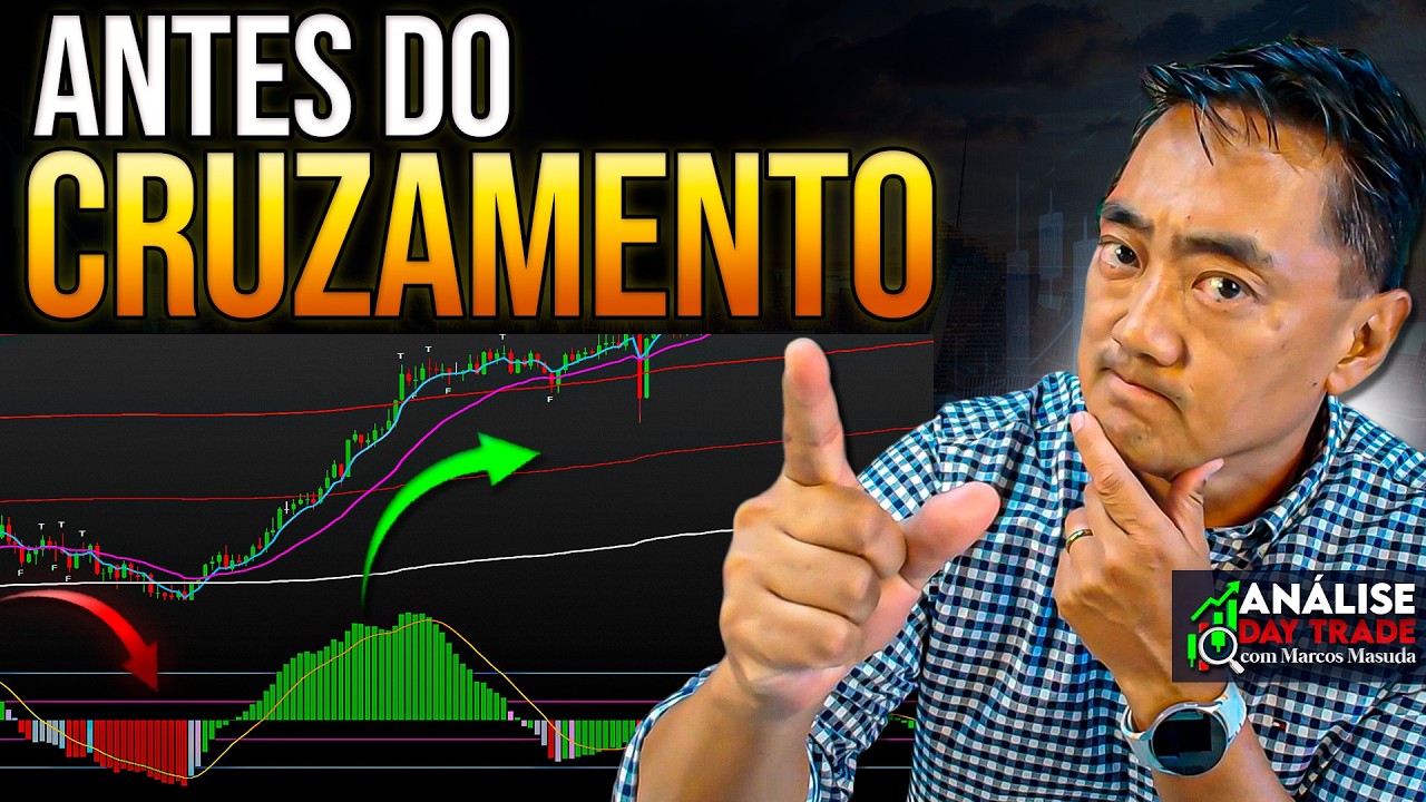 MACD Histograma + Cruzamento: Como ANTECIPAR e ESTICAR o Trade