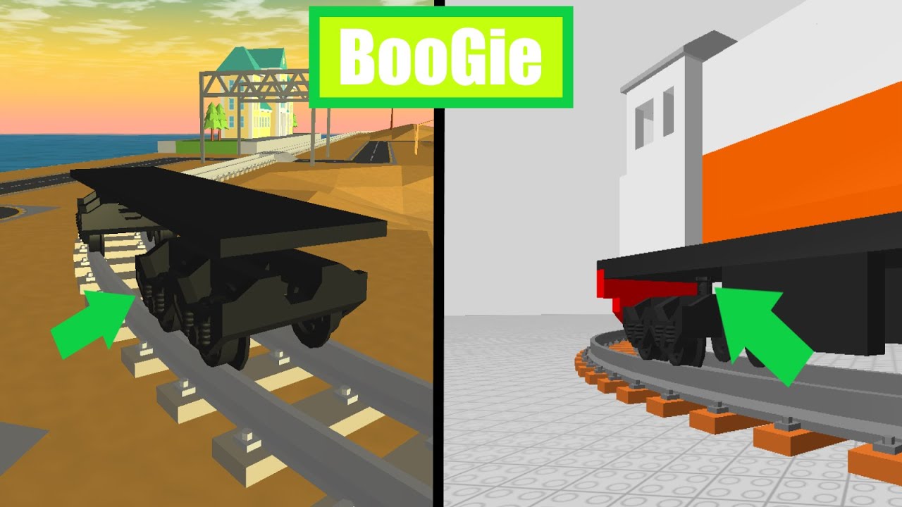 How To Make Train With Boogie In Draw Bricks