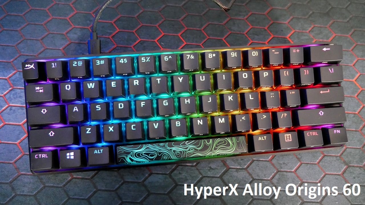 HyperX Alloy Origins 60 - Rewelacyjna kompaktowa klawiatura