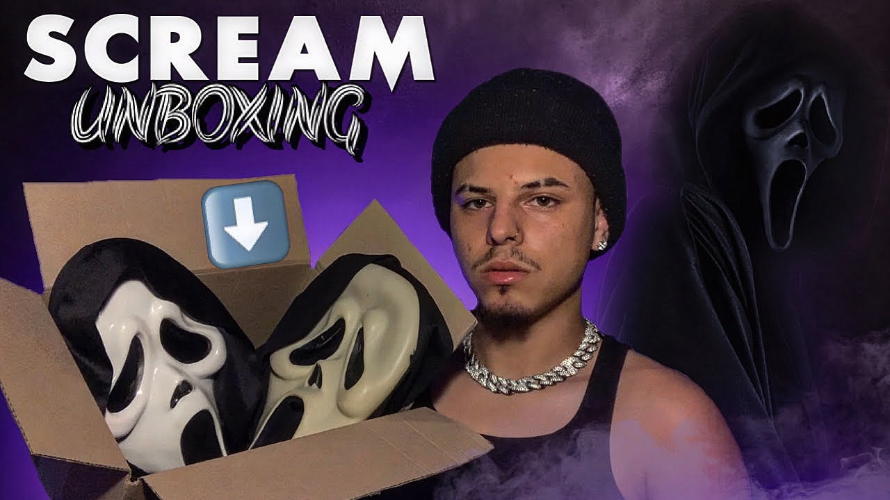 GHOSTFACE MASK UNBOXING‼️