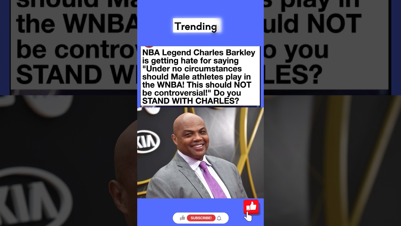 Charles Barkley&rsquo;s alleged comments about male athletes and the WNBA have sparked a heated debate