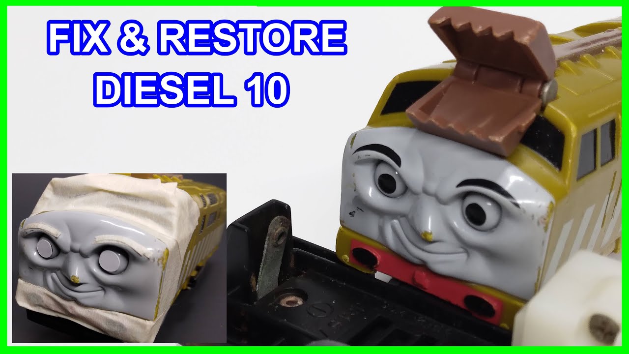Fix restore Tomy Trackmaster Diesel 10