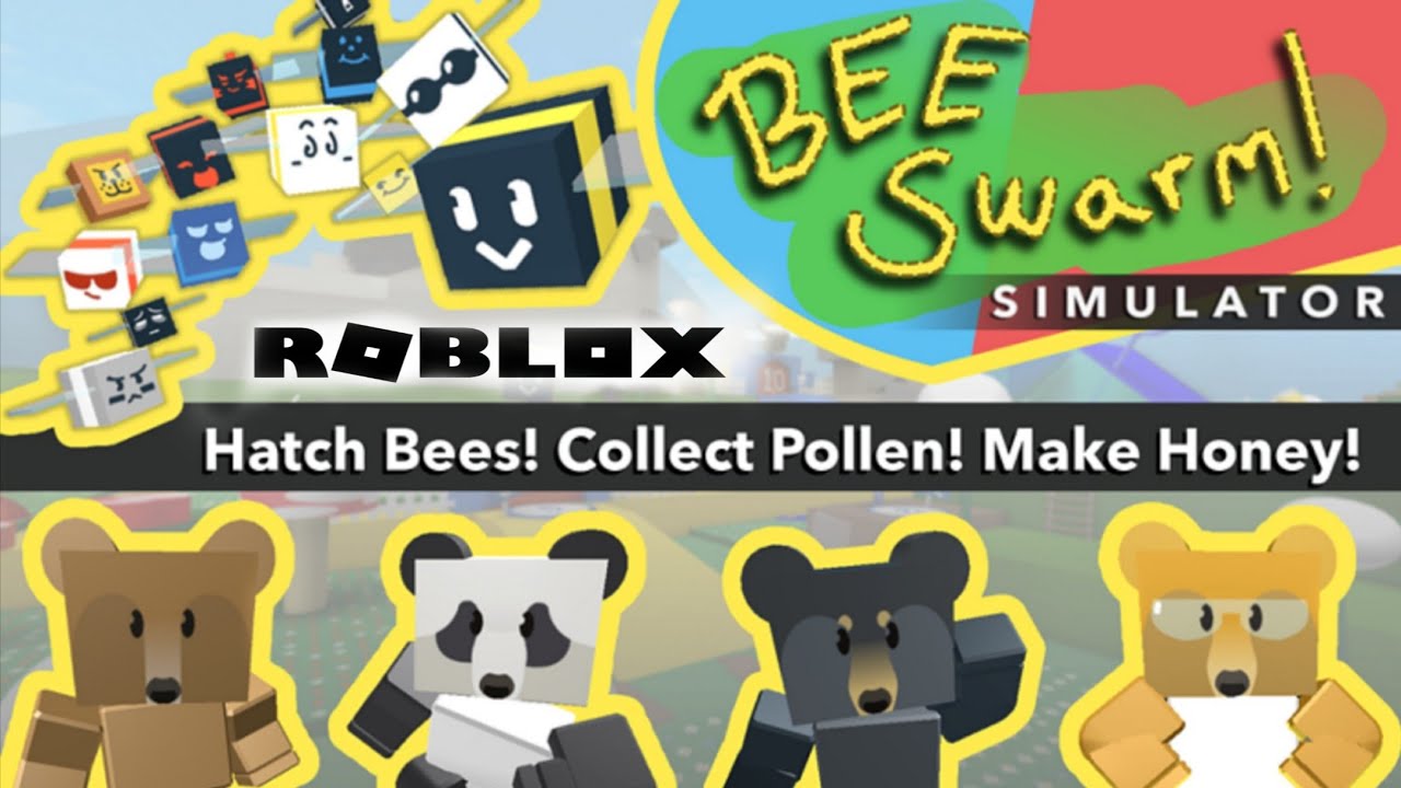 Primul videoclip de Roblox | Ne jucăm Bee Swarm Simulator !