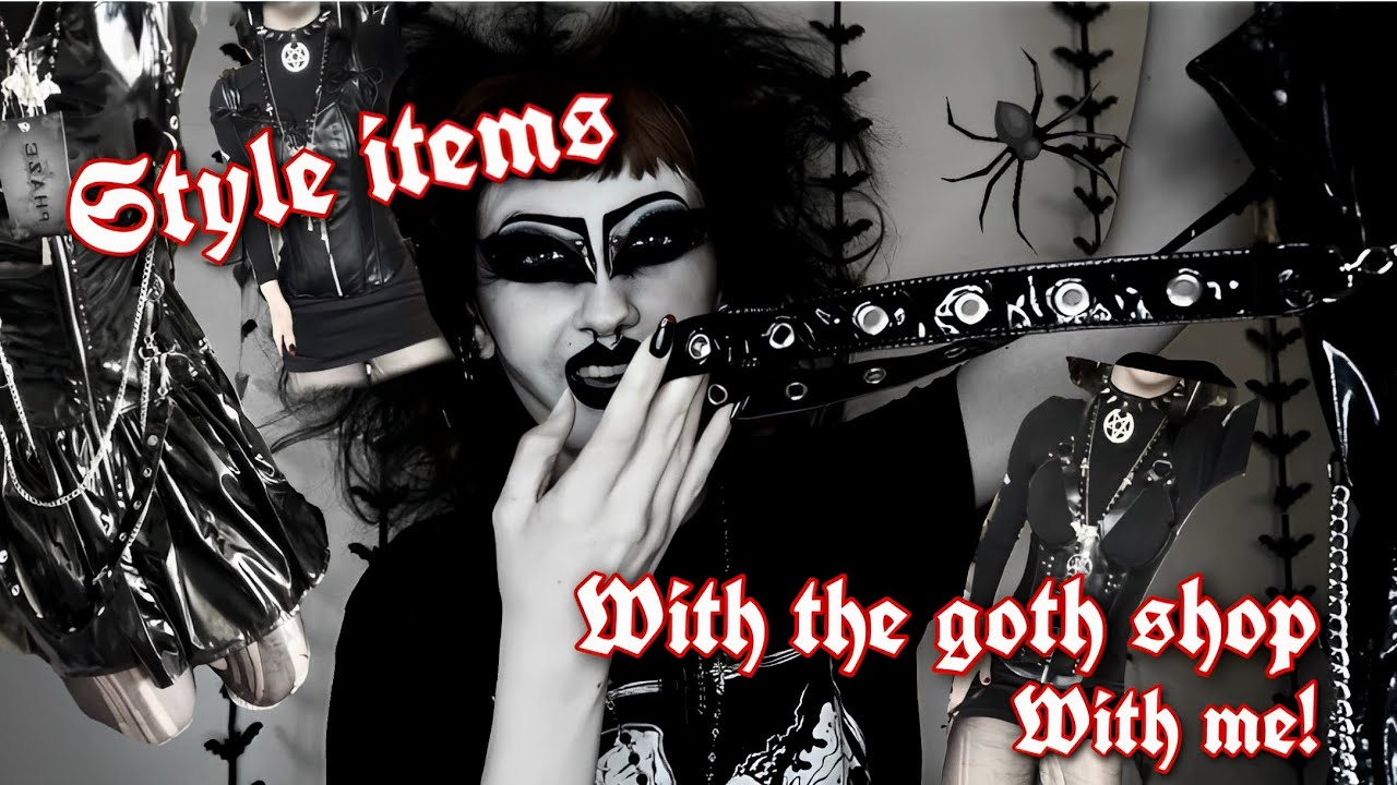Styling Goth Outfits With Me- peapanic