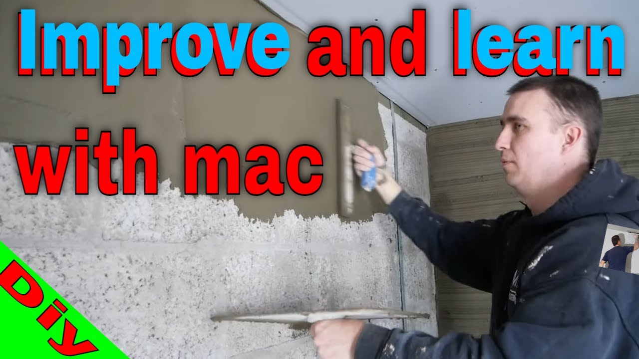 How To Float A Wall Ready For  Plastering Using  Sand And Cement