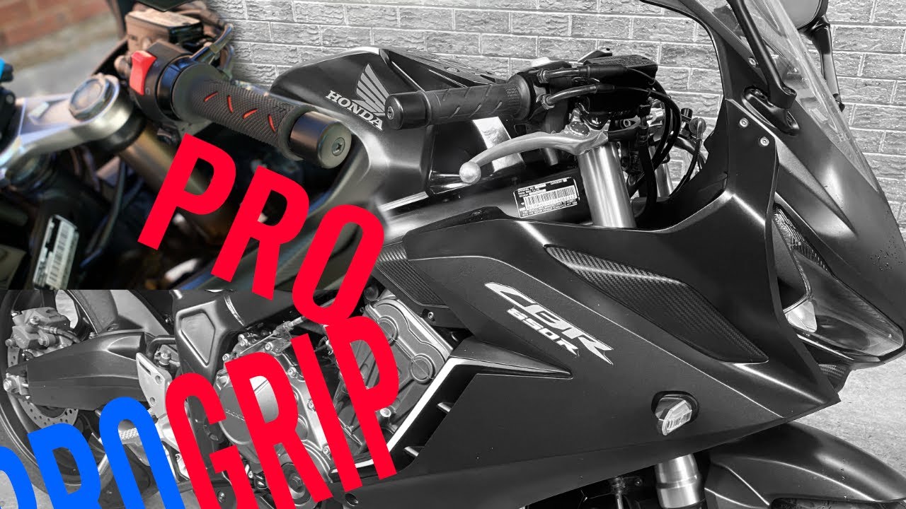 PROGRIP Installation Vid ( easy )! HONDA CBR650R