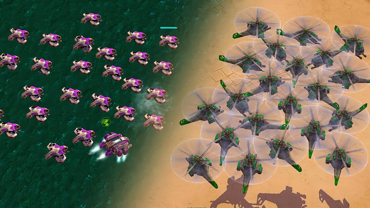 Cyclone vs Dragonfly in Art of War 3