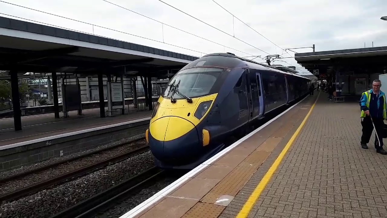 Ashford international train station Oct 2019 class 373, 375, 377, 395 Mangley Town out and about