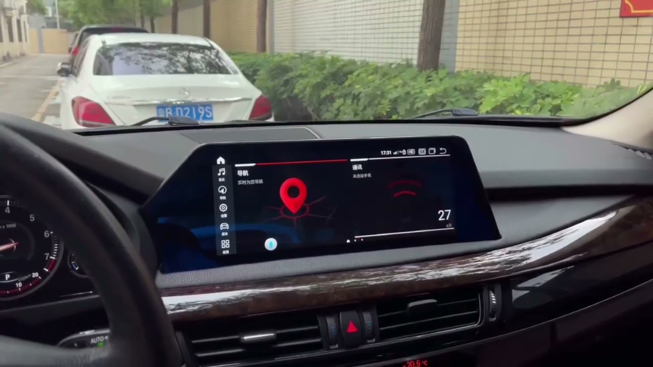 New blade style 12.3 inch qualcomm snapdragon 662 Android11 screen For BMW 5 Series F10/F11 CIC NBT