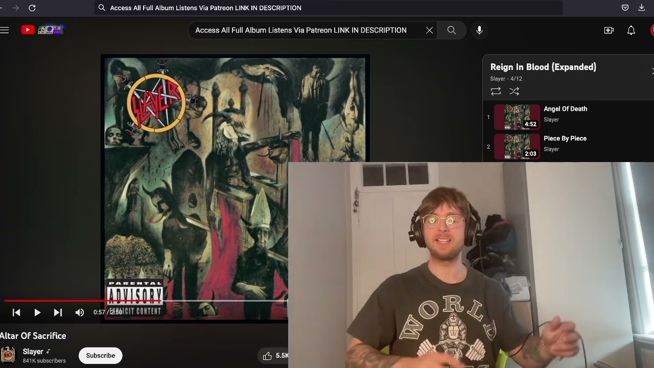 Slayer - Altar Of Sacrifice Reaction