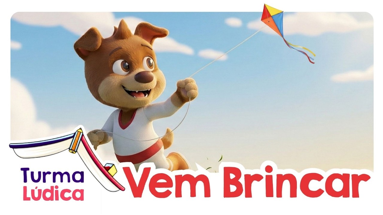Vem Brincar  | Turma Lúdica | música animada infantil | Amizade