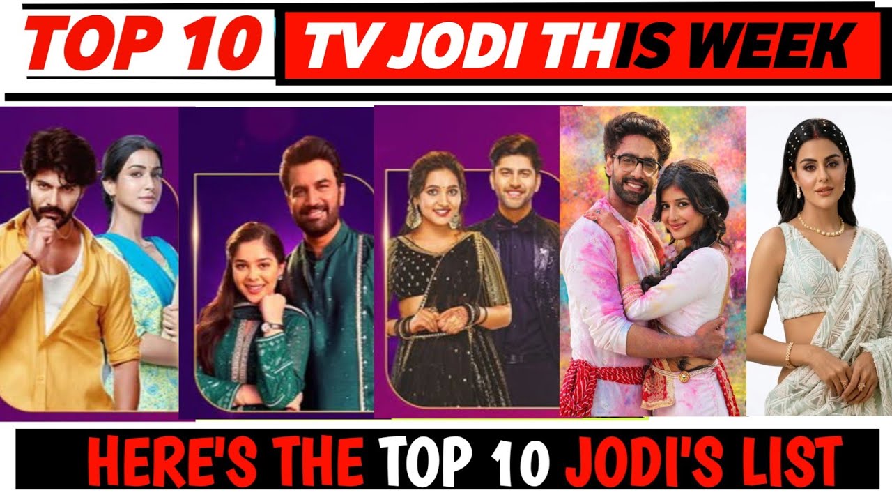 Top 10 Most Popular TV Jodi Week 08 (2026) Sneha & Siddhu Rocks With Ahana & Aryamaan