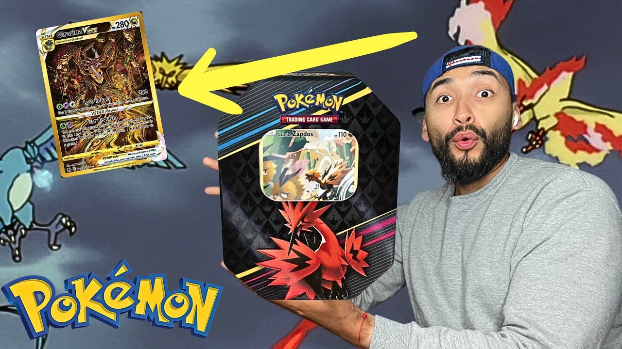 What’s Inside the Crown Zenith Galarian Zapdos Tin? Pokémon TCG Opening and Giveaway!