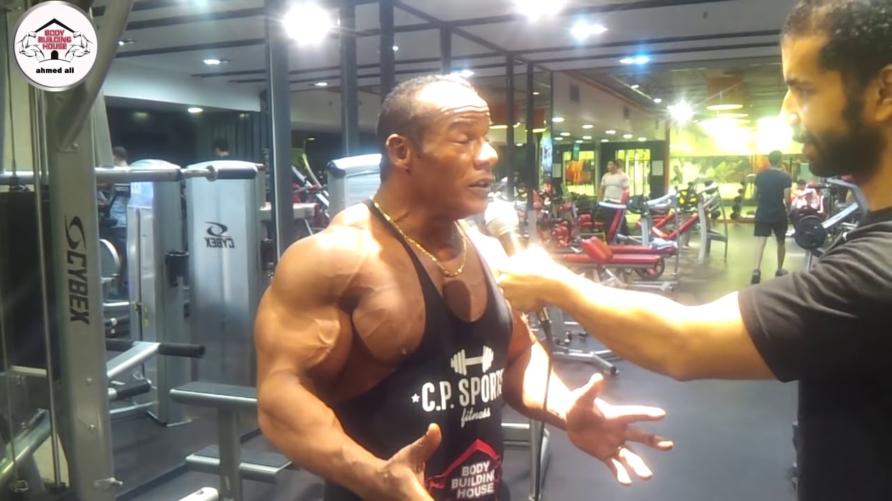 اﻻسطوره الشحات مبروك مع bodybuilding house