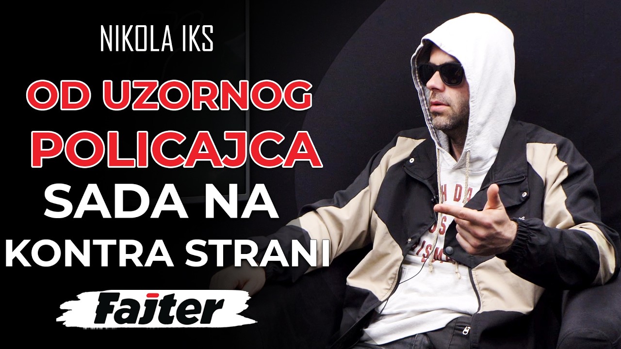 NIKOLA IKS: RAZOČARAN U SRPSKU POLICIJU ODLAZIM U EVROPU I NA KONTRA STRANU