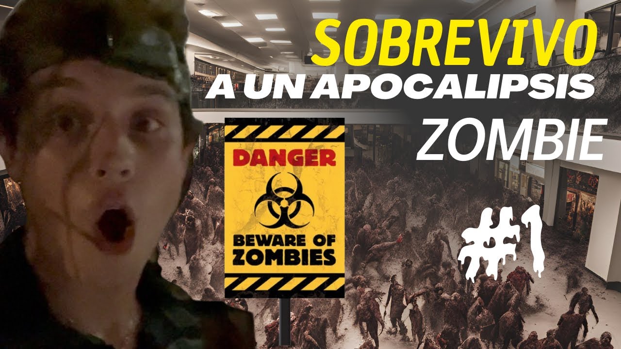 SOBREVIVO a un SURVIVAL ZOMBIE en un CENTRO COMERCIAL 😱