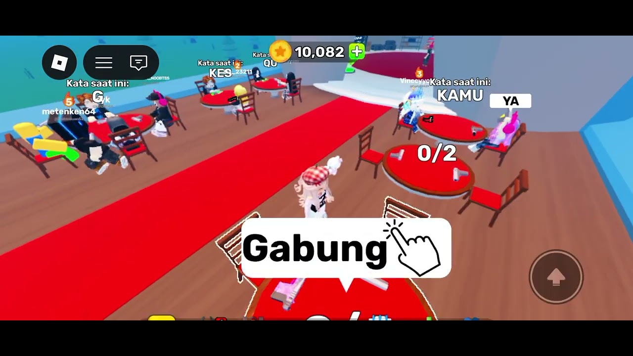 Aku lagi main kata terakhir 
