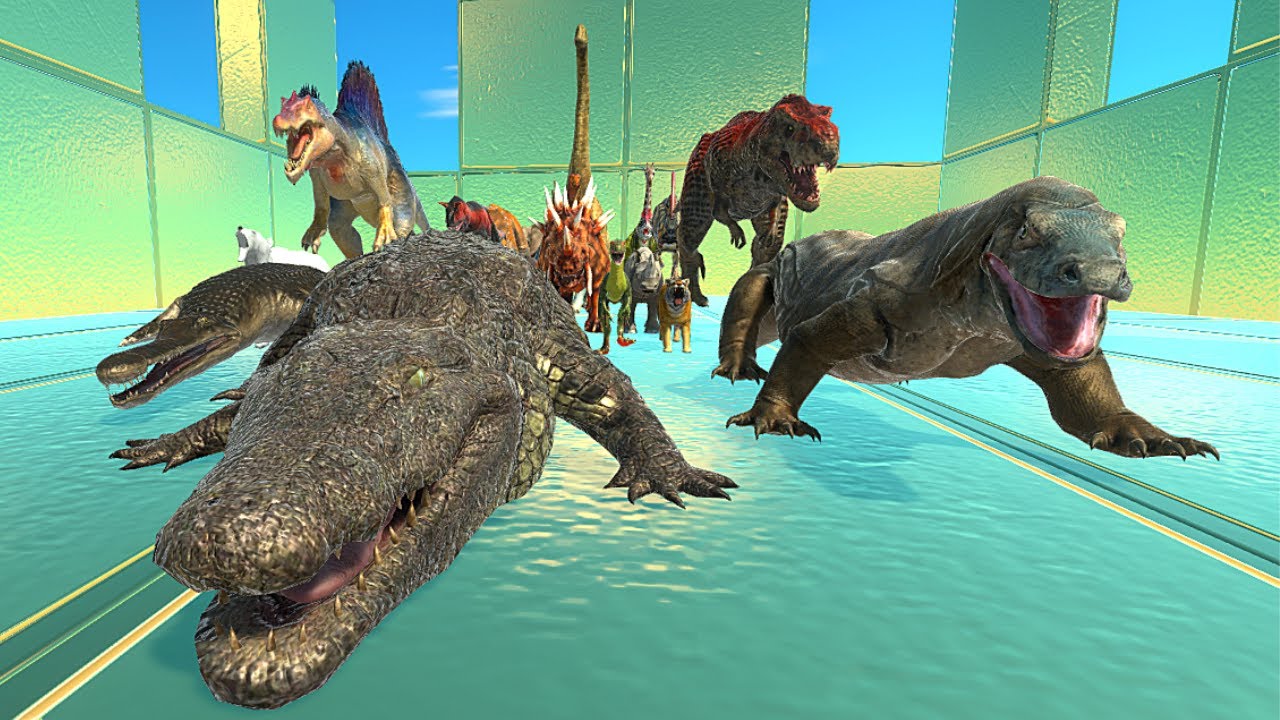The Dinosaur Race 26   Animal Revolt Battle Simulator