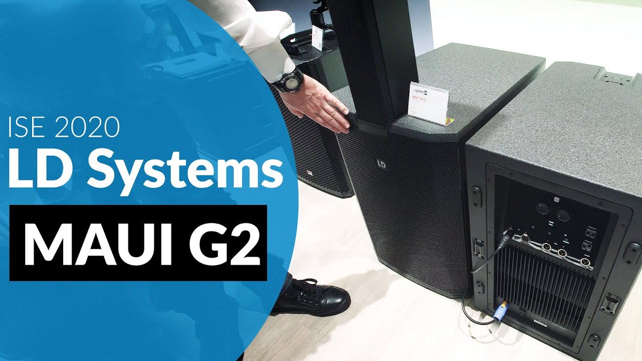 Nagłośnienie idealne dla rentalu LD Systems MAUI G2 (kluby, eventy, DJ)