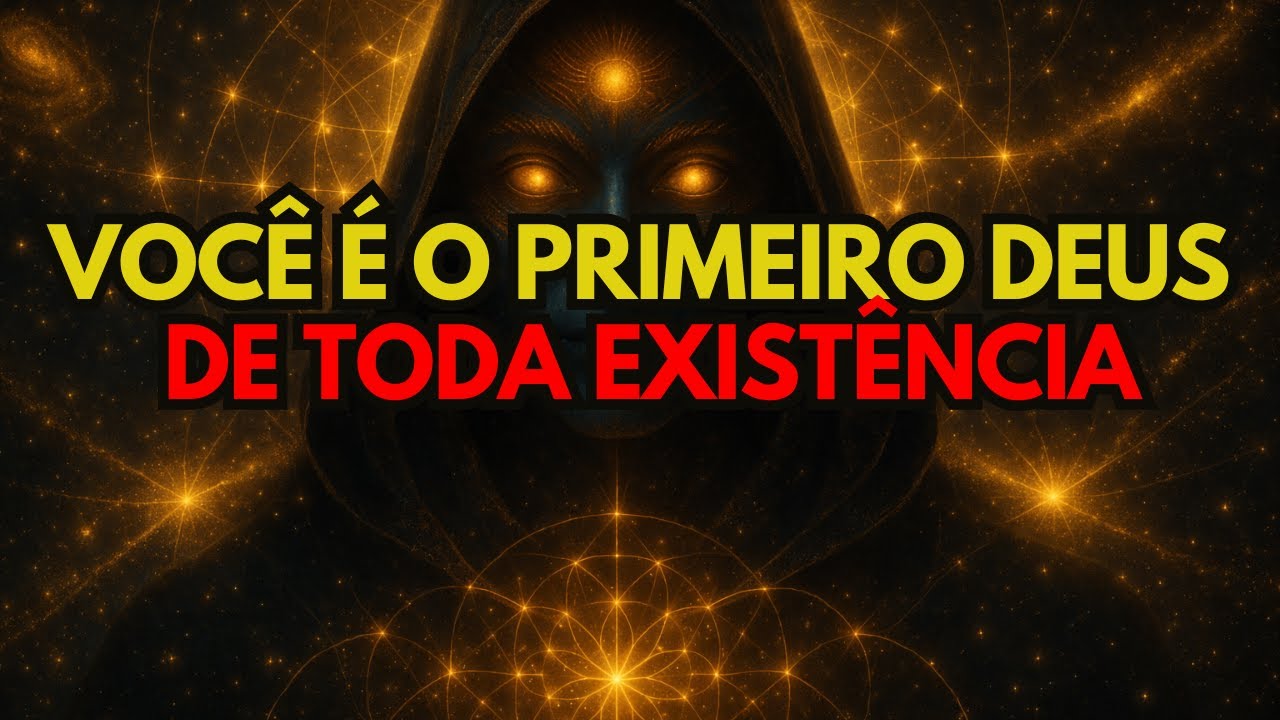 ESCOLHIDO, A ORIGEM DE DEUS INICIA COM VOCÊ (VOCÊ É O PRIMEIRO DEUS DA EXISTÊNCIA) 🔱👁️