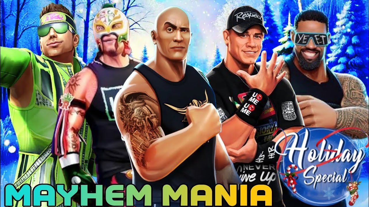 БЕЗУМНАЯ МАНИЯ 🎄 Праздничный выпуск 💥 WWE БЕЗУМИЕ