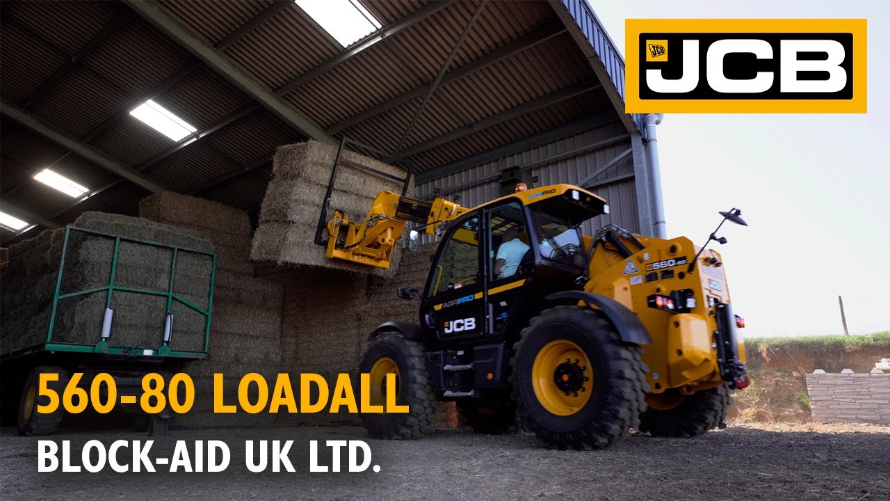 JCB 560-80 Loadall Customer Feedback - Block-Aid UK Ltd