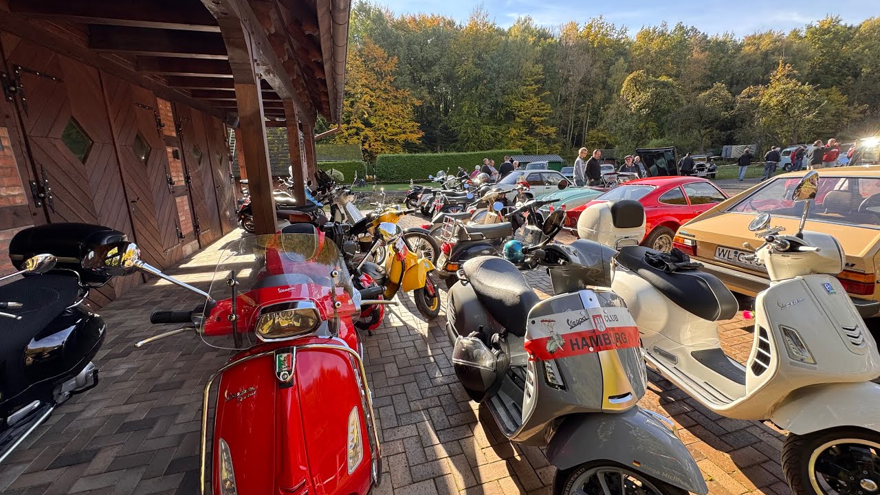 VCH Abrollern 2024 - Vespa Club Hamburg Tour