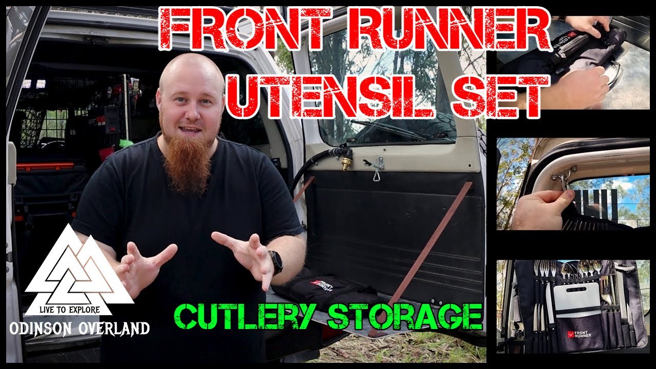 Front Runner Utensil Set - Cutlery Storage For Camping, Touring & 4x4. Gear Review