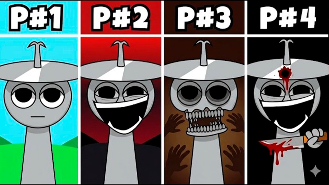Incredibox Sprunki CLUCR in all Different MODS