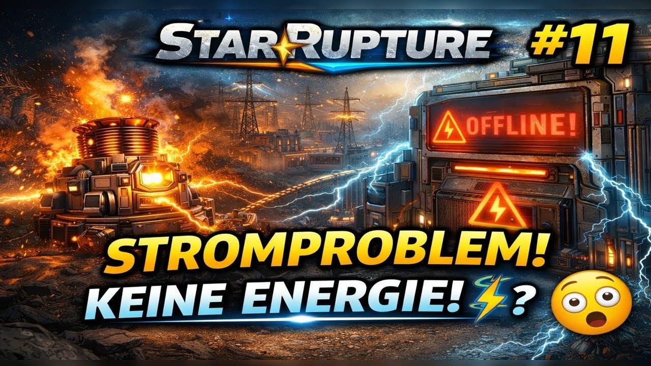 StarRupture #11 – Stromproblem! Base am Limit ⚡️🏭