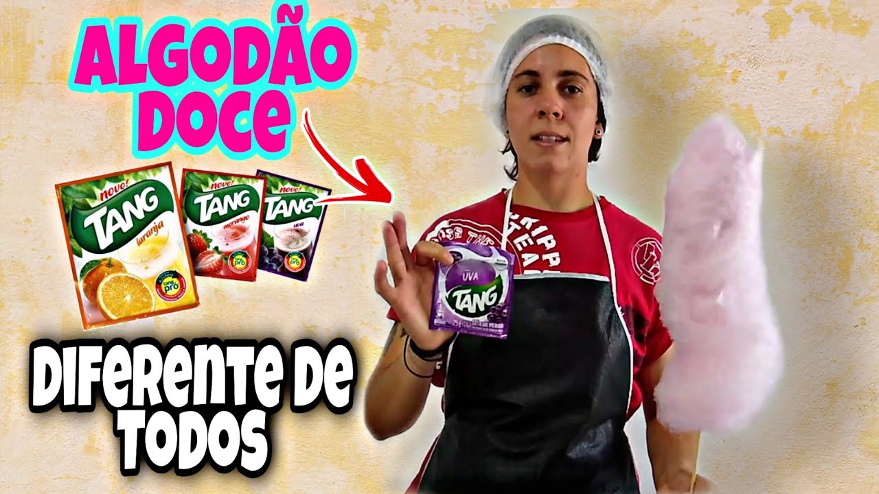 FIZ ALGODÃO DOCE COM PÓ DE SUCO SABOR UVA