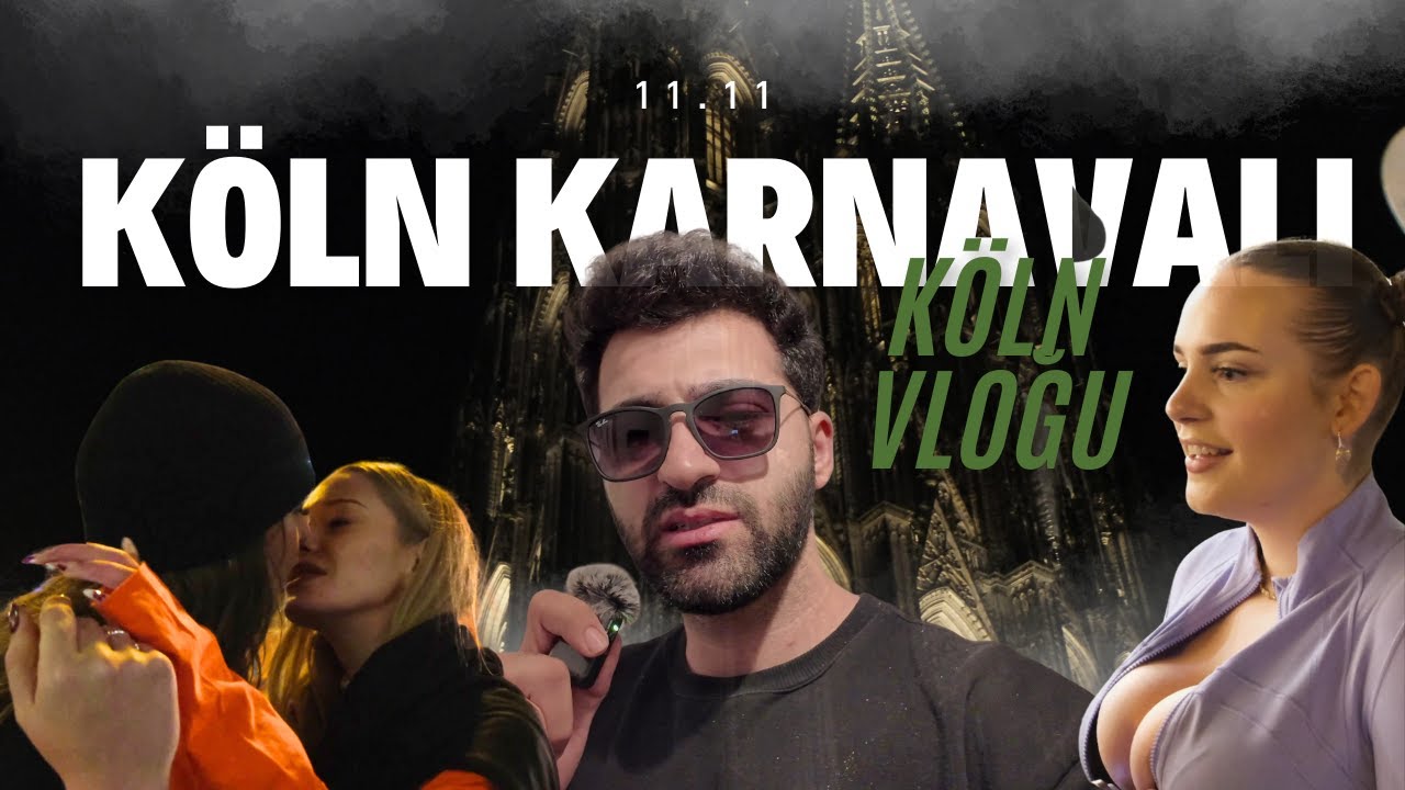 Кёльнский Карнавал Влог | Немцы просто сошли с ума! Уличные интервью + вечеринки