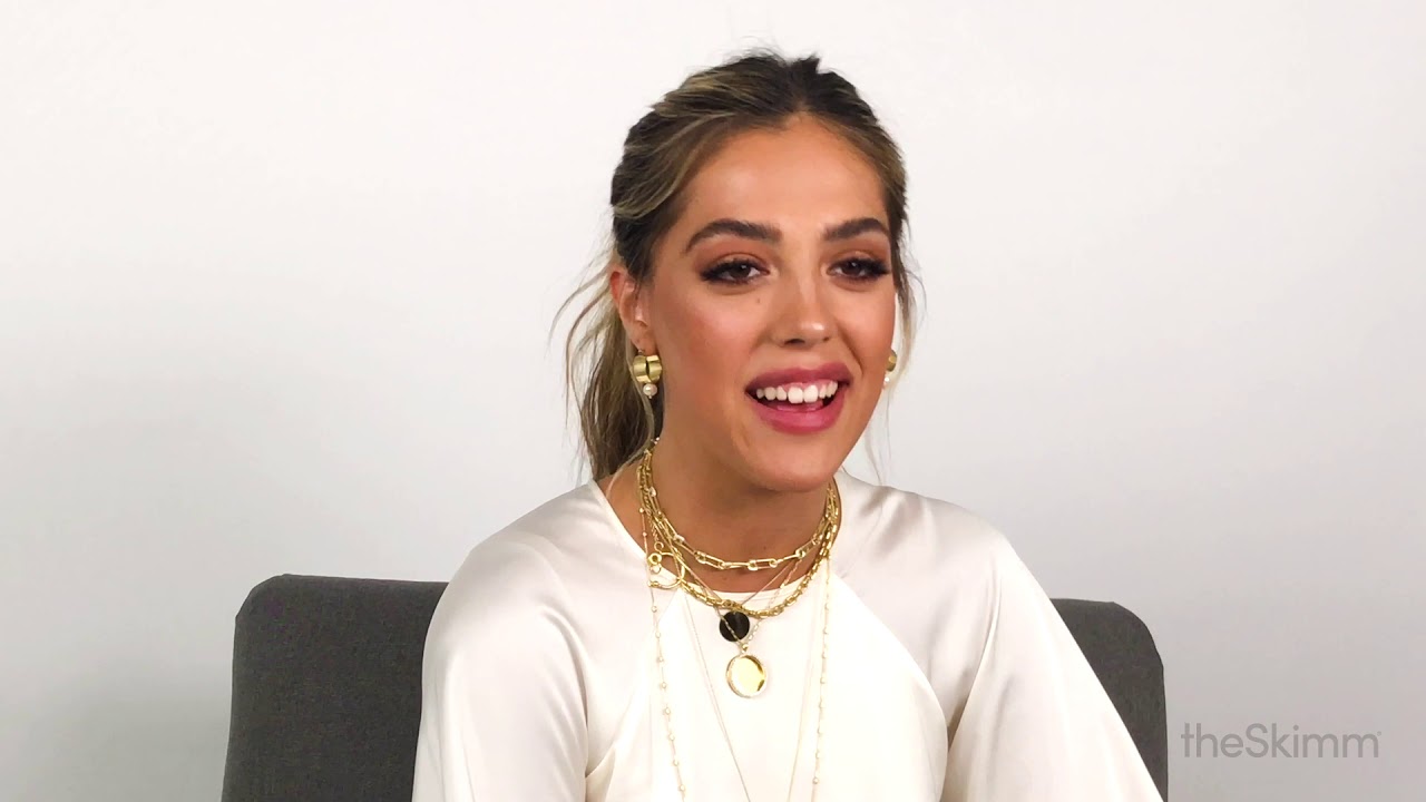 Sistine Stallone texts with theSkimm