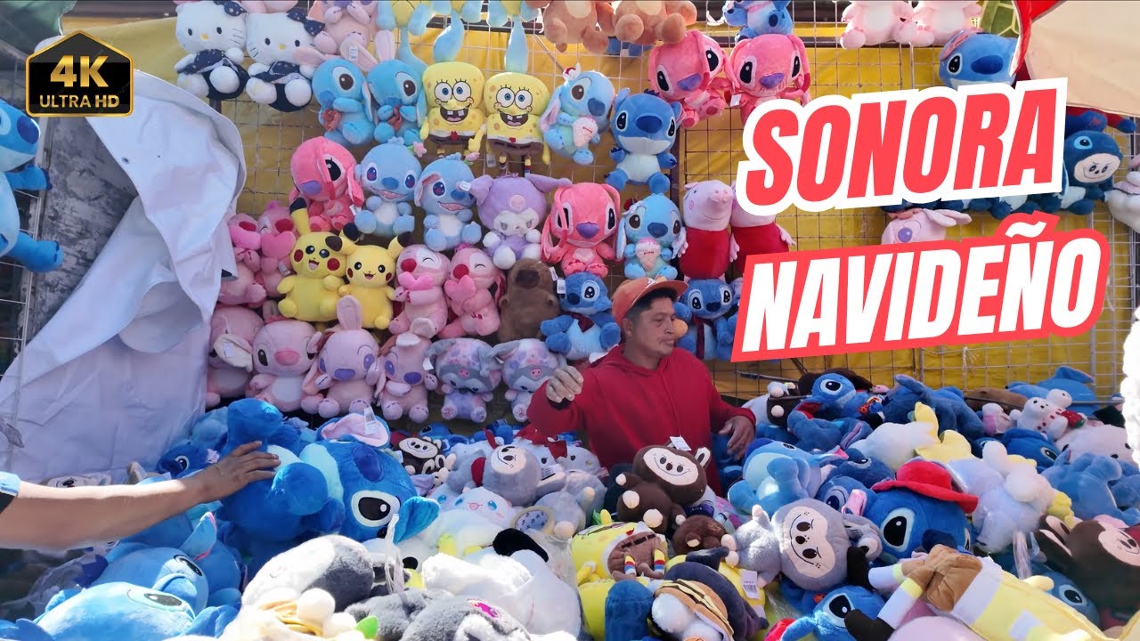¡Navidad en peluches! Así luce el Sonora esta temporada