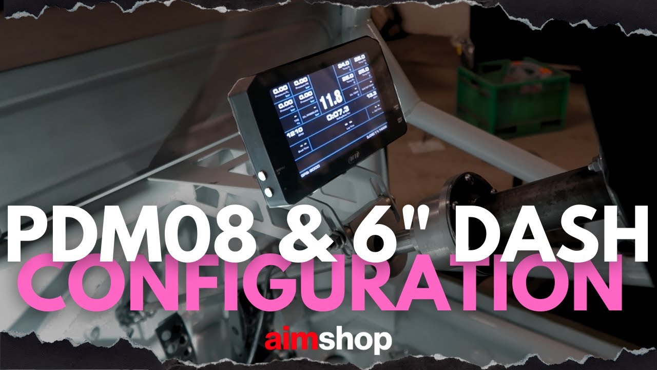 PDM08 & 6" DASH CONFIGURATION | UrchFab X AimShop