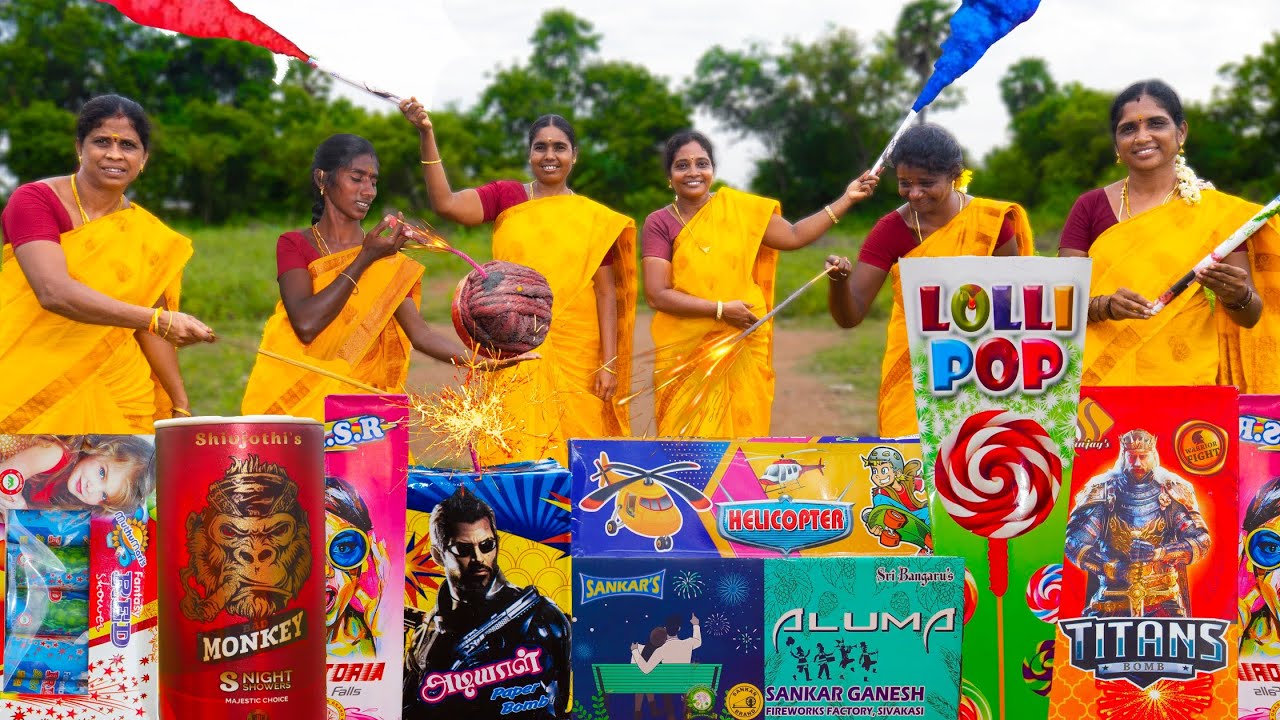 ₹100 க்கு 30 Fancy Shot 😲 | Sri Kumar Crackers, Sivakasi | Crackers Online Booking