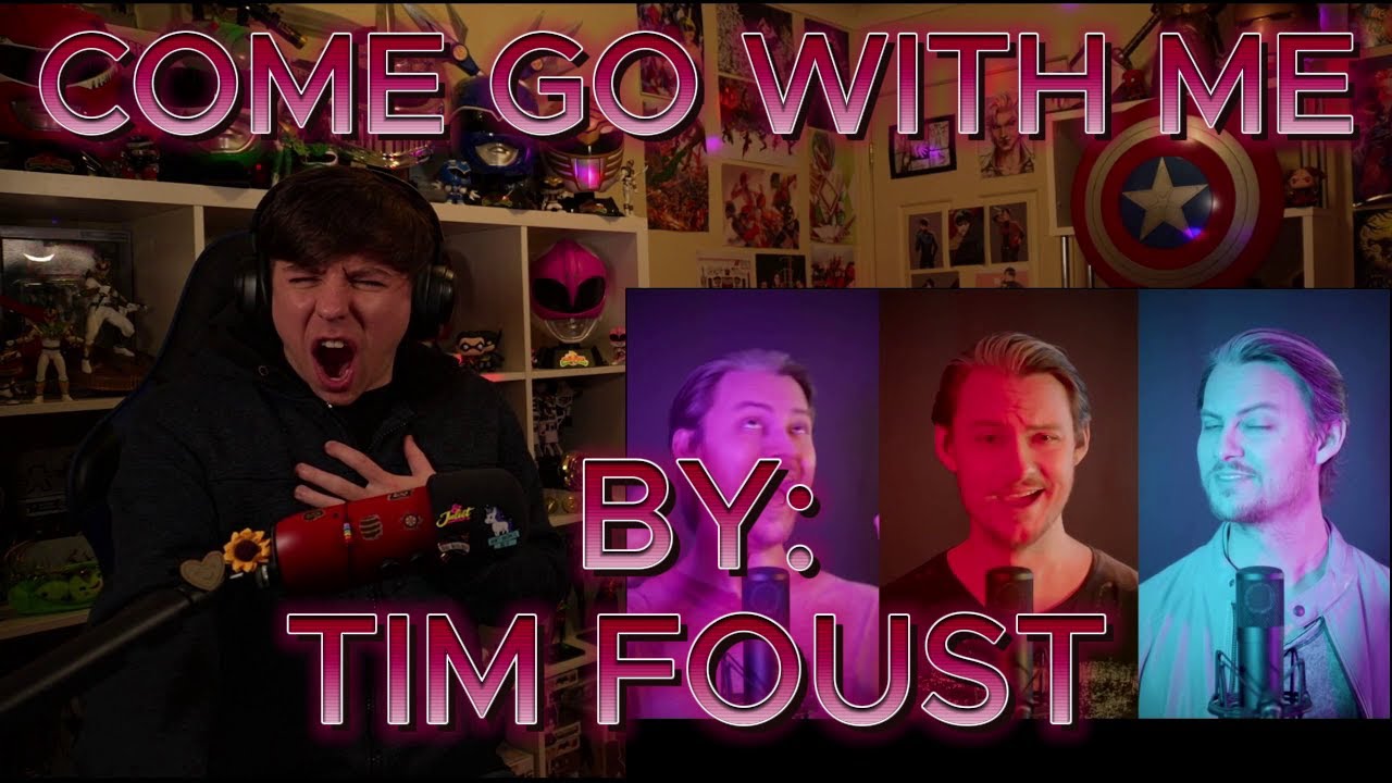 HIS VOICE WAS MADE FOR THIS!!!!!!!! Blind reaction to Tim Foust - Come Go With Me