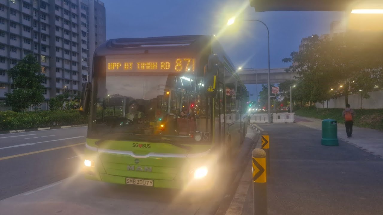 Tower Transit Bus Service 871 Man NL323F A22 Euro V Batch 1 SMB3007Y