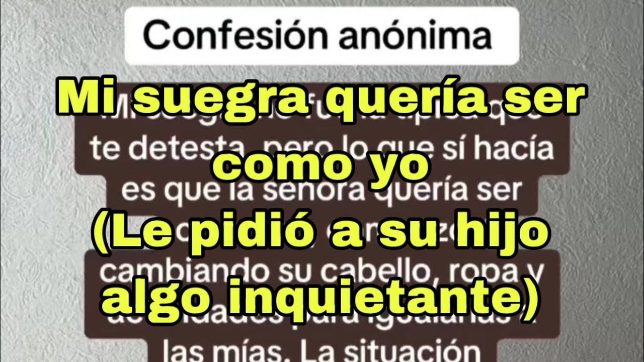 Mi suegra se quería parecer a mi - Chisme Completo