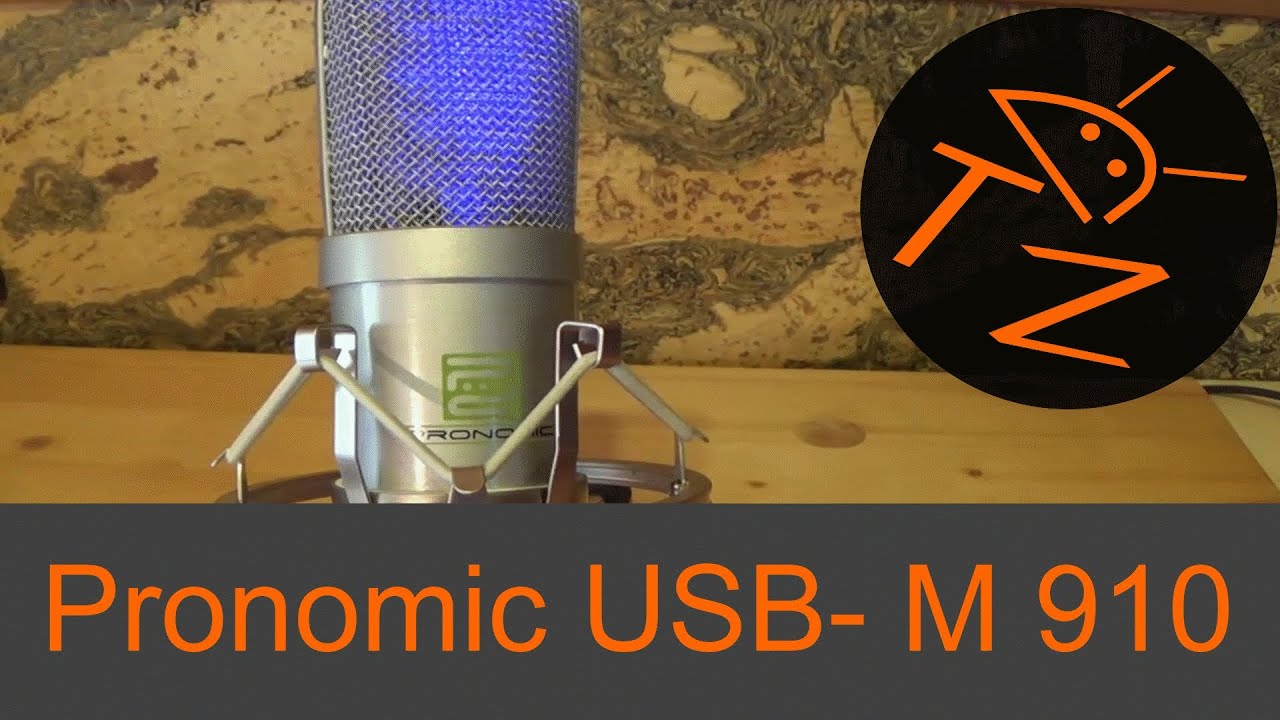 Geräte Test- Pronomic USB-M 910