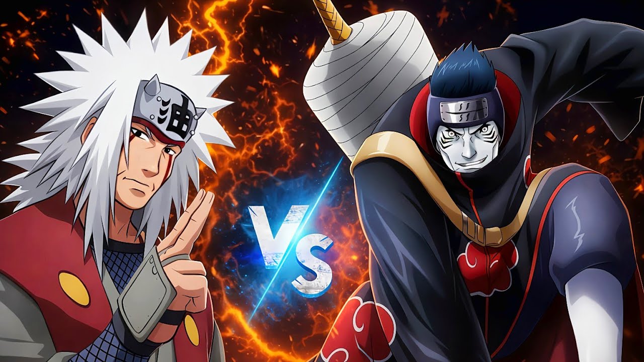 jiraiya vs kisame and itachi full fight ( Naruto ultimate ninja Storm ) 