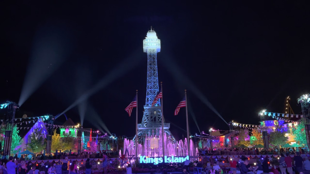 Kings Island 4th of July Nighttime Spectacular July 3, 2021