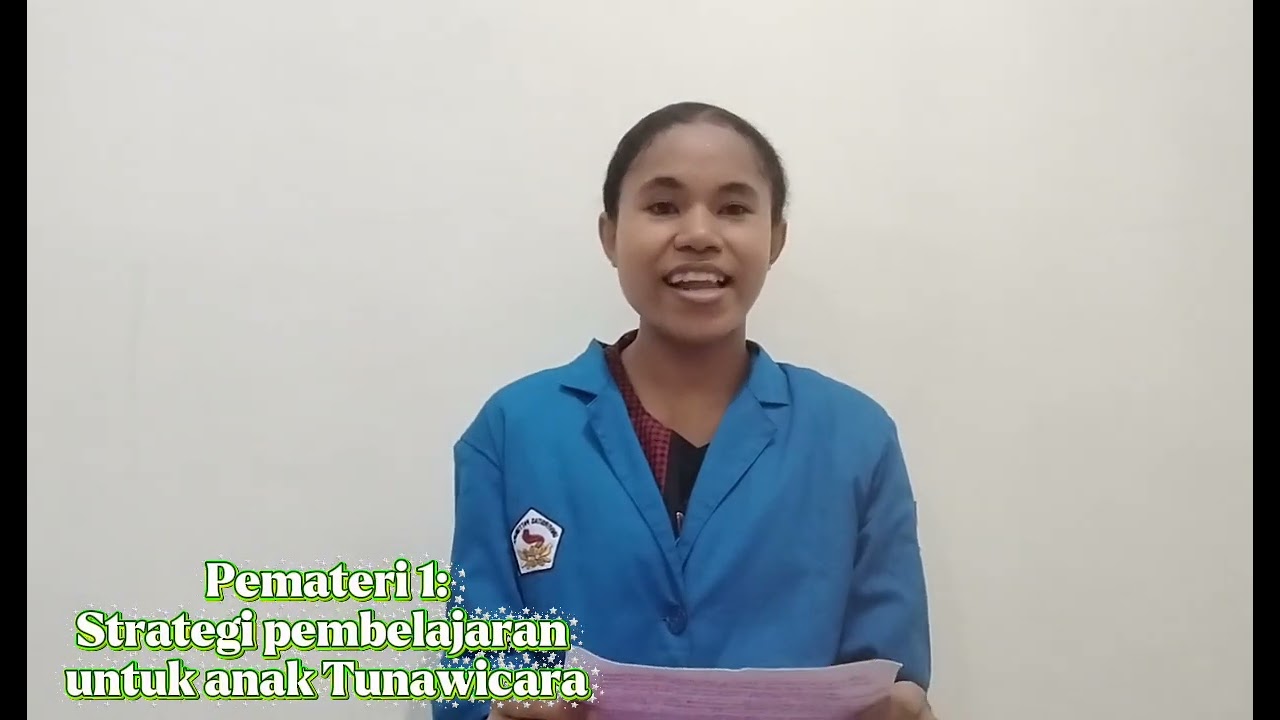 Pembahasan Mengenai(Anak Tuna wicara)😇