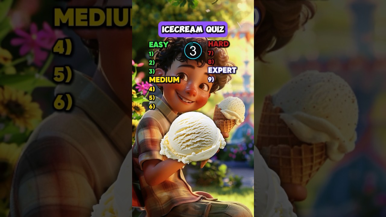 Do you eat too much ice cream? #quiz #trivia #icecream