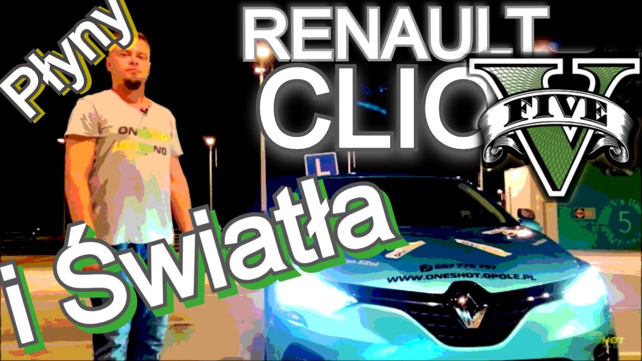 Płyny i Światła na egzaminie na prawo jazdy Renault Clio V