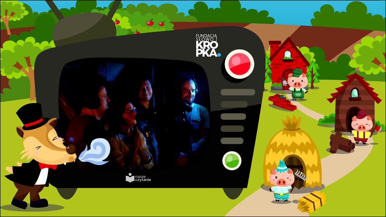 Trzy świnki - bajka (czyta Kabaret Czesuaf)