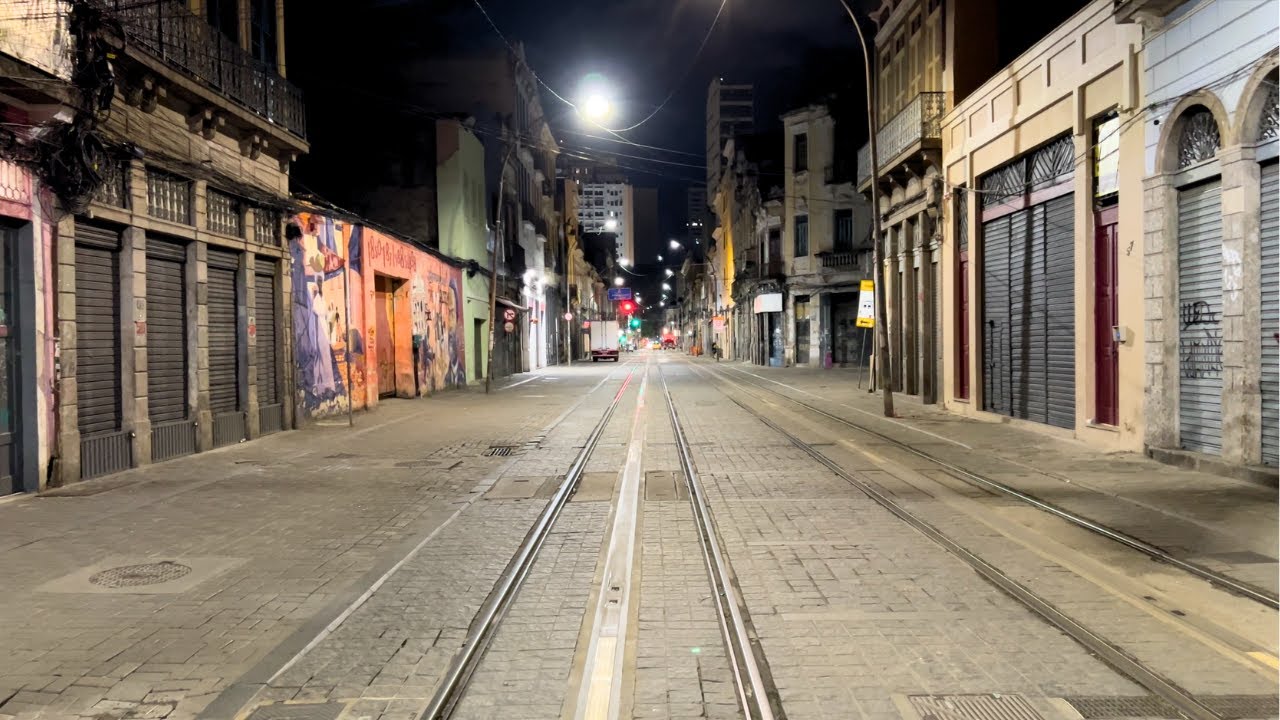 FRIDAY NIGHT IN DOWNTOWN RIO DE JANEIRO — THE CITY YOU DON'T KNOW 【4K】