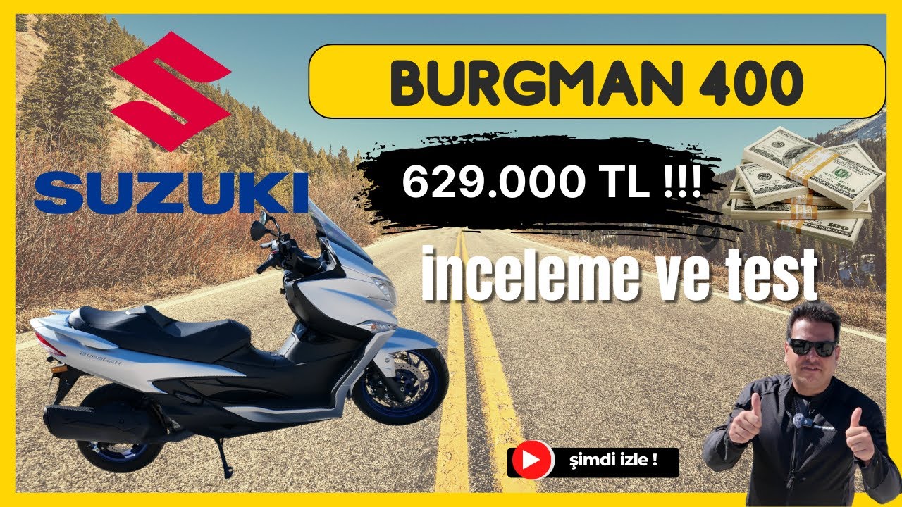 Suzuki Burgman 400 Fiyat Etiketini Hakediyor mu ?